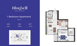 1 Bed 1174 Sq. Ft. Apartment in GJ Bluebell Residence