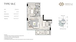 1 Bed 1041 Sq. Ft. Apartment in GJ Glam Residence