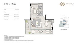 1 Bed 1277 Sq. Ft. Apartment in GJ Glam Residence