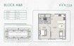 GJ Kentia Residence 1 Bed Layout