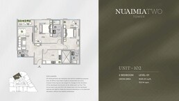 2 Beds 1650 Sq. Ft. Apartment in GJ Nuaimia Two Tower