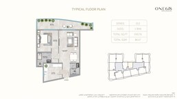 1 Bed 930 Sq. Ft. Apartment in GJ One 678 Residences