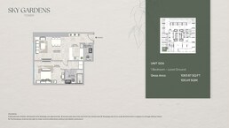 1 Bed 1083 Sq. Ft. Apartment in GJ Sky Gardens Tower