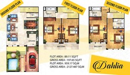 4 Beds 2127 Sq. Ft. Villa in Sweet Homes Dahlia