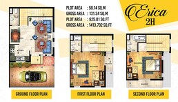 2 Beds 1413 Sq. Ft. Apartment in Sweet Homes Erica