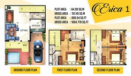 3 Beds 1695 Sq. Ft. Apartment in Sweet Homes Erica
