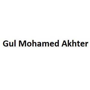 Gul Mohamed Akhter