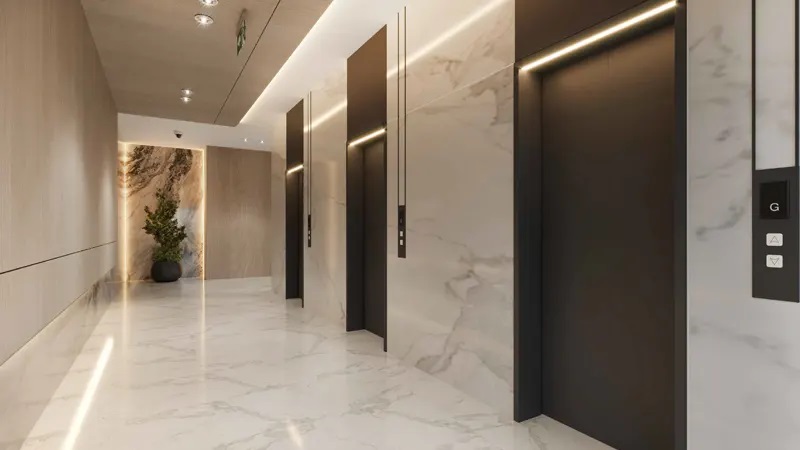 Aark Residences Lift Lobby Image