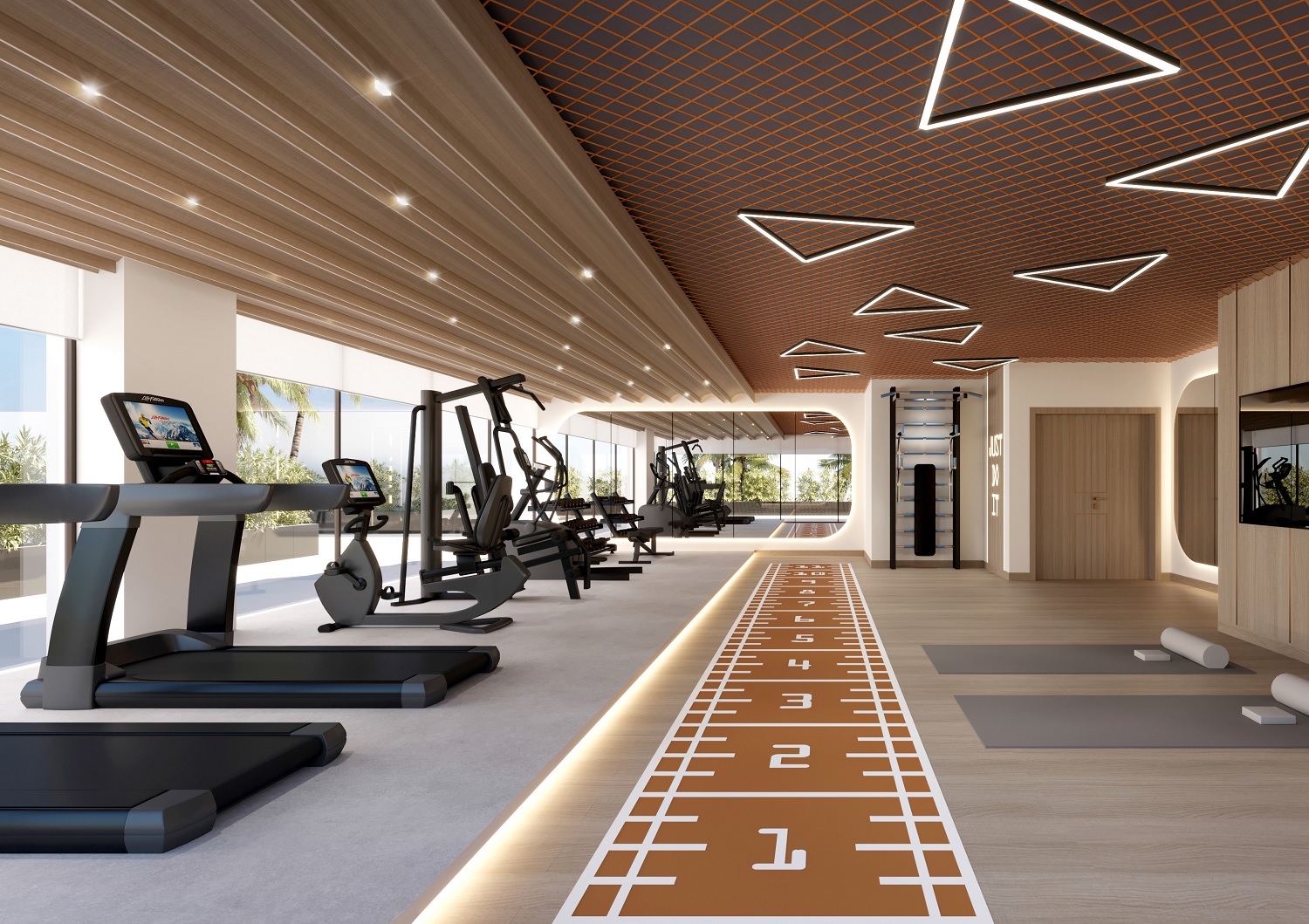 Aark Terraces Gymnasium Image