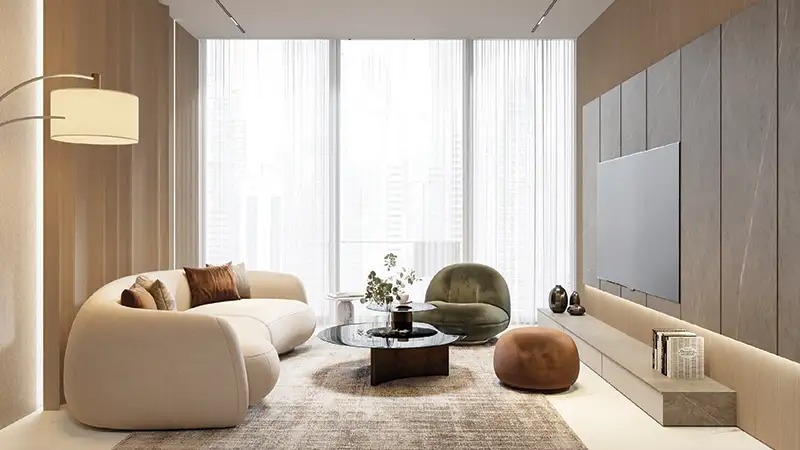 AB Bayview Boulevard Apartment Interiors