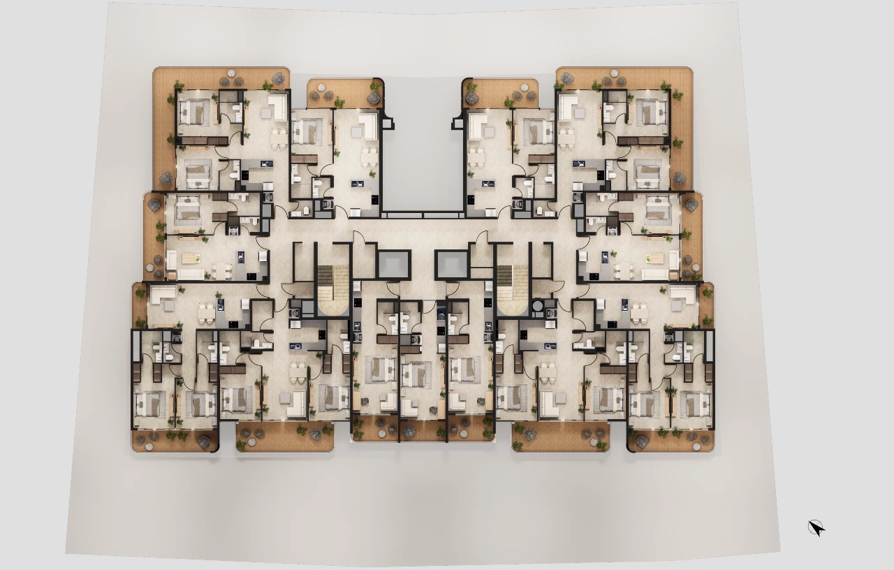 Acube Altair 52 Floor Plans