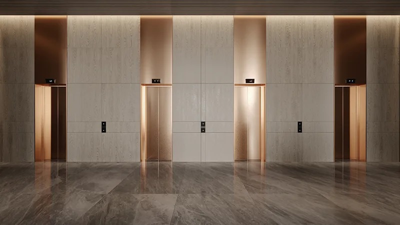 ADE Deansgate Lift Lobby Image