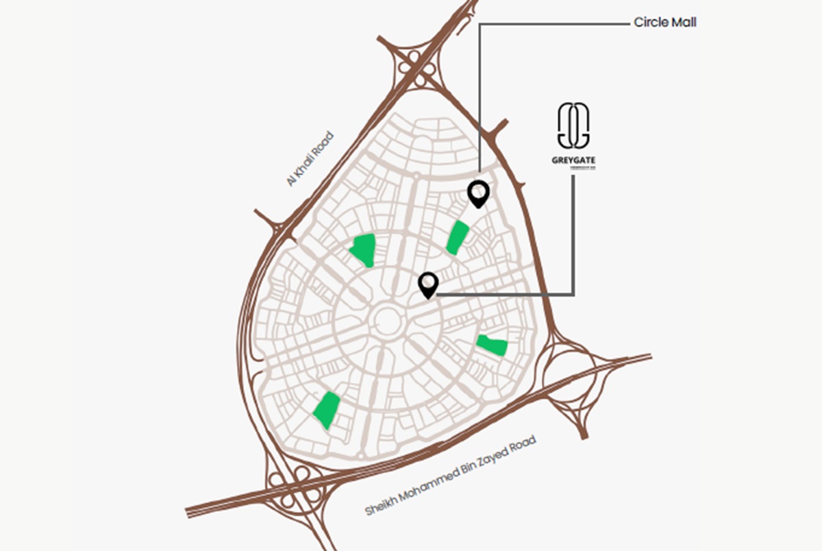 ADE Greygate Residences Location Image