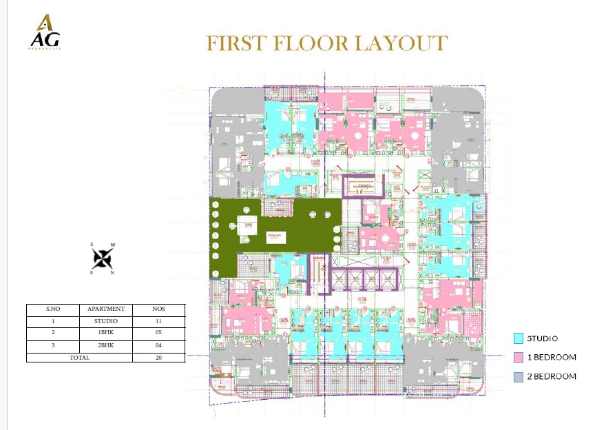 AG 9INE Floor Plans