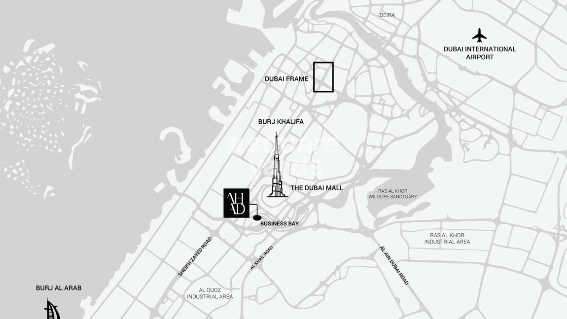 Ahad Residences Location Image