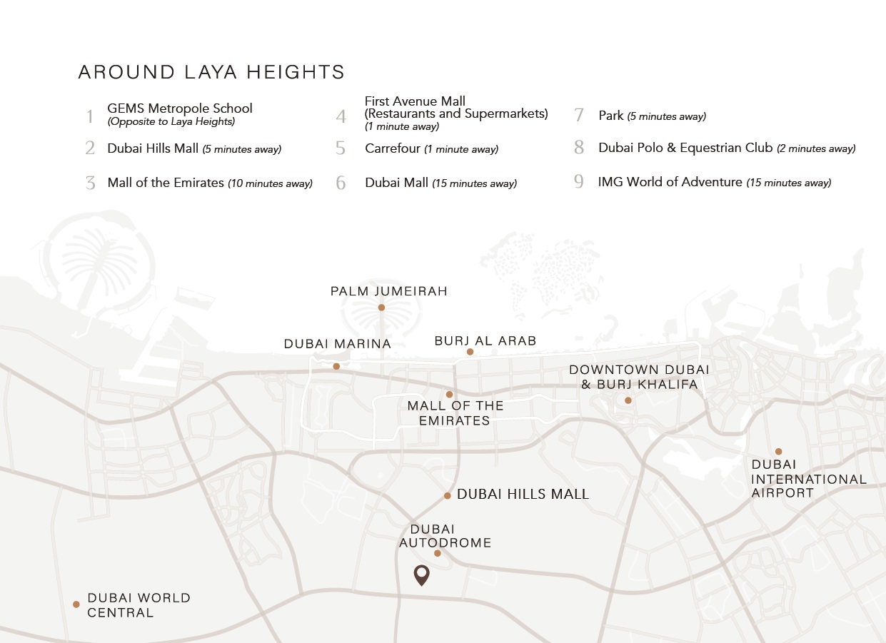 Akshara Laya Heights Location Image