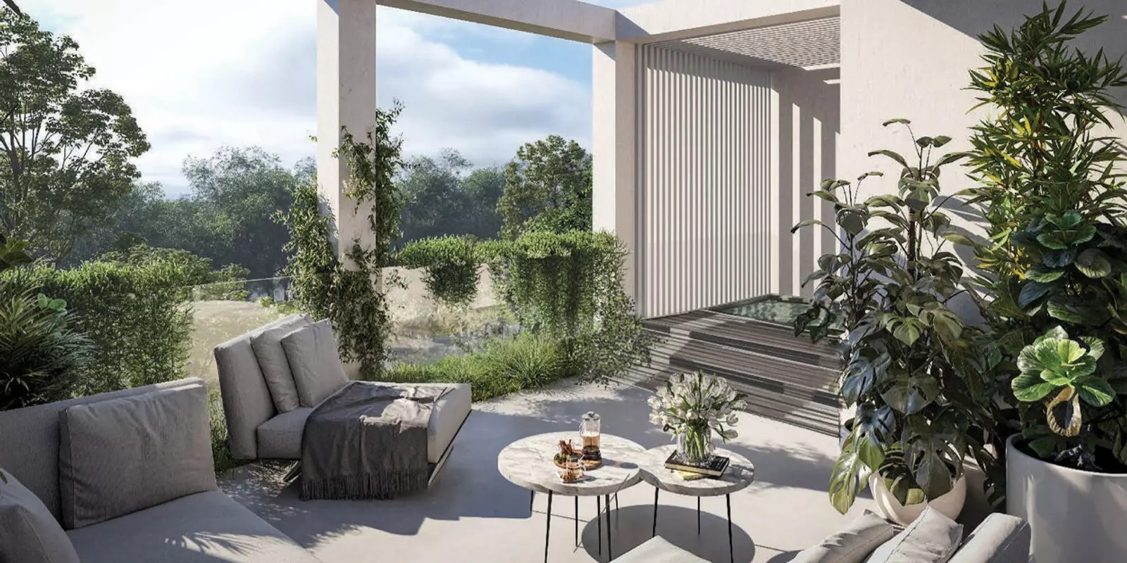 Al Barari Ixora Villas Apartment Interiors