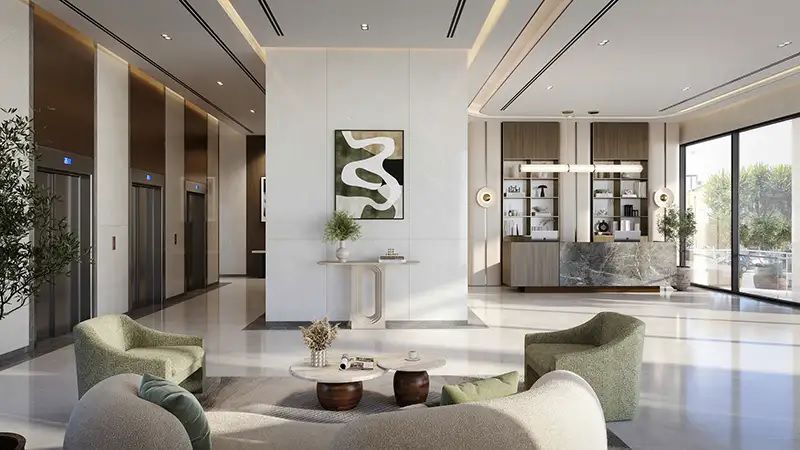 Al Barari Parkview Lift Lobby Image