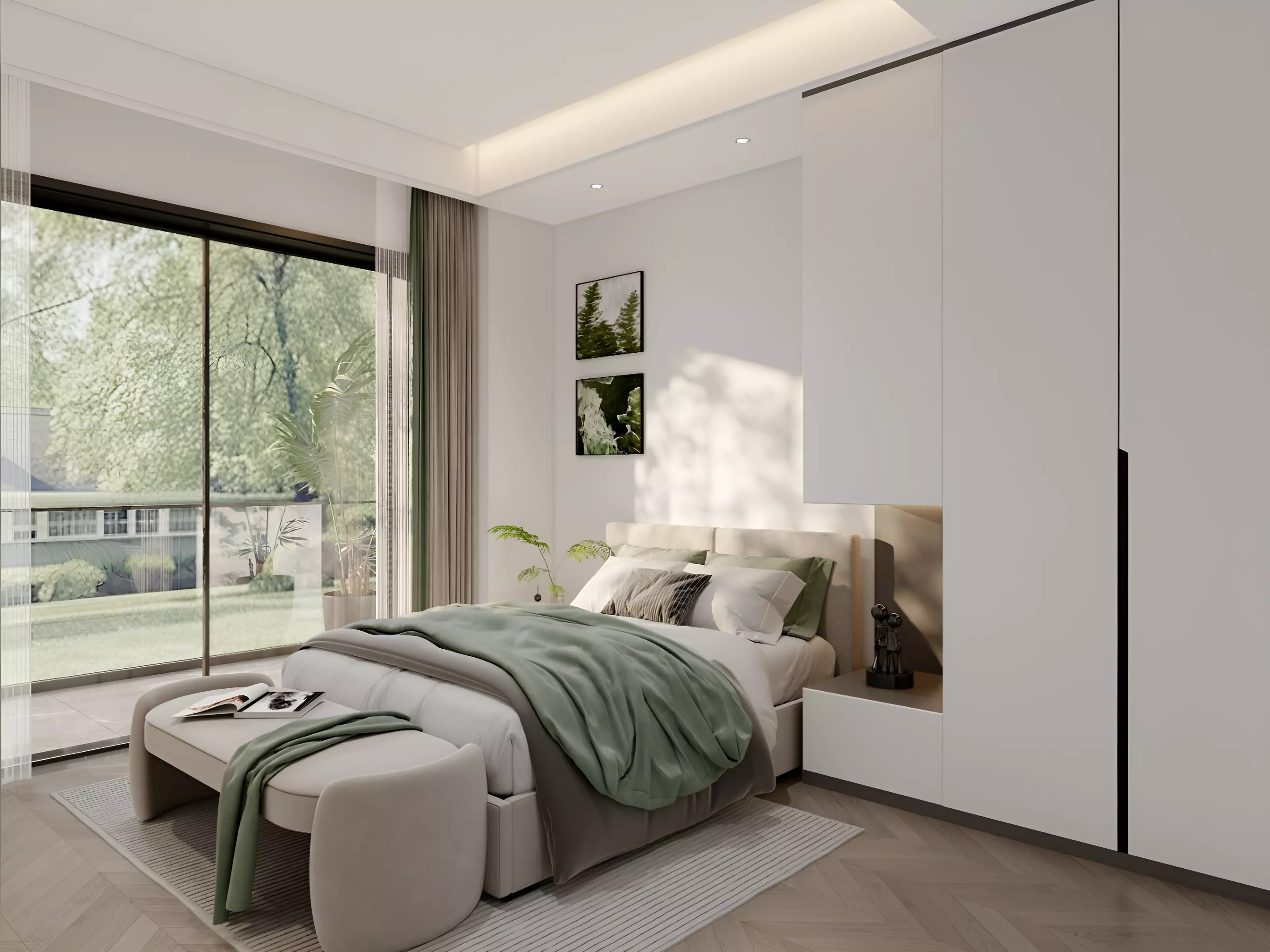 Al Forest City Tower Apartment Interiors