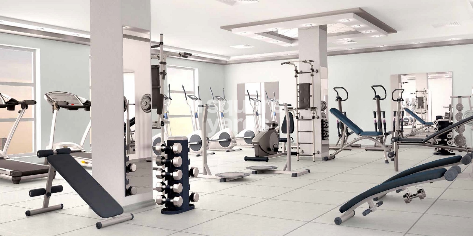 Al Haseen Residences Gymnasium Image