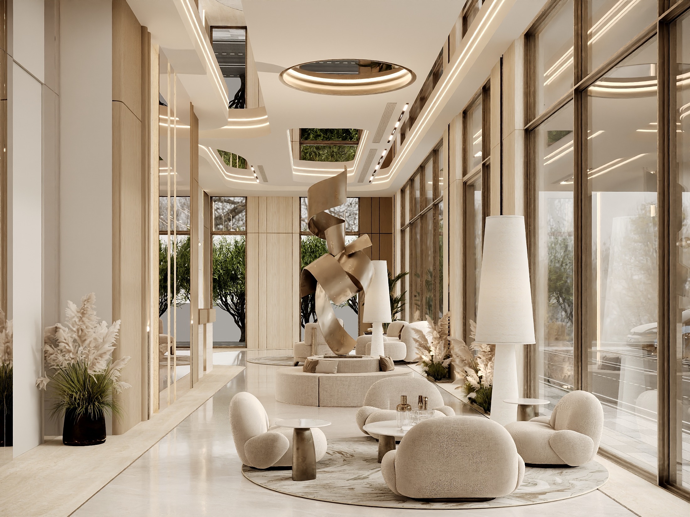 AL Madar La Crystal Apartment Interiors