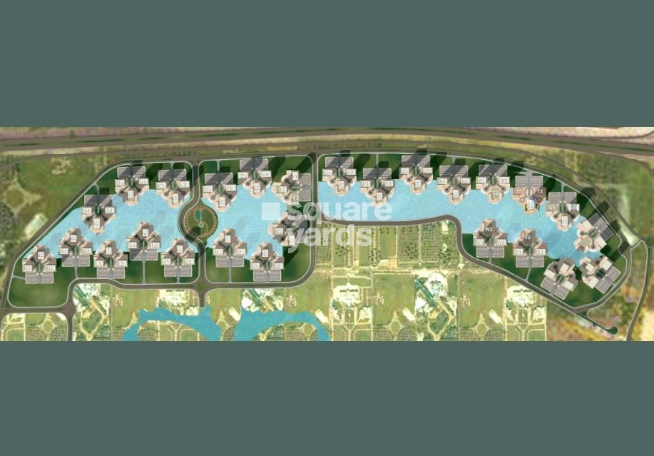 Al Mazaya Business Avenue Master Plan Image