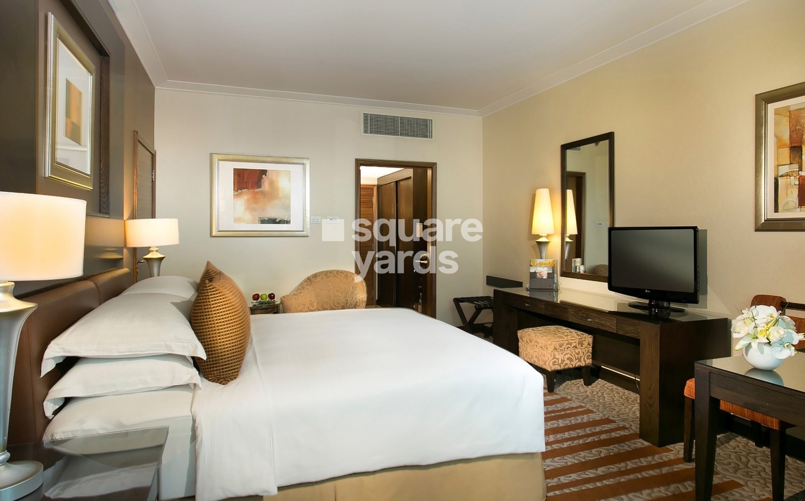 Al Murooj Rotana Hotel And Suites Apartment Interiors