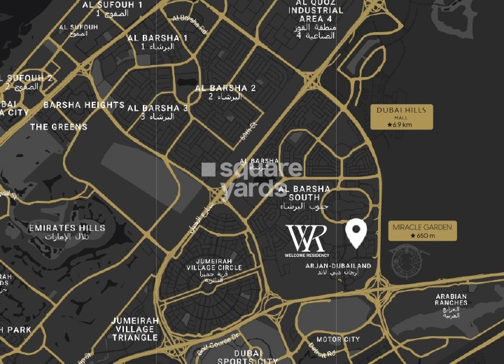 Al Seeb Welcome Residency Location Image