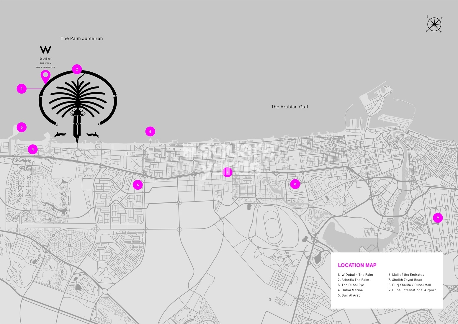 Al Sharq W Residences Location Image