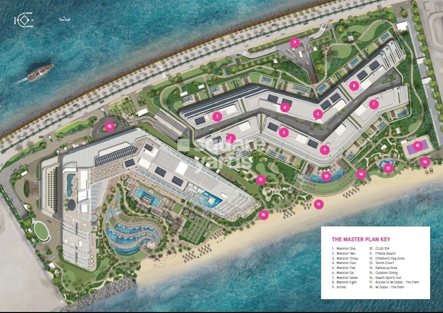 Al Sharq W Residences Master Plan Image