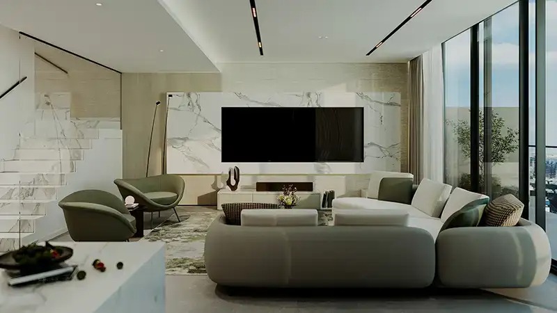 Al Tareq Norah Residence Apartment Interiors