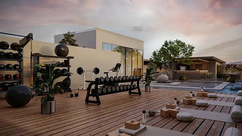 Al Tareq Norah Residence Gymnasium Image