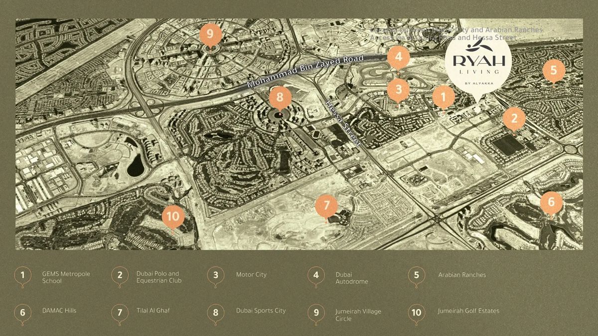 Al Yakka Ryah Living Location Image