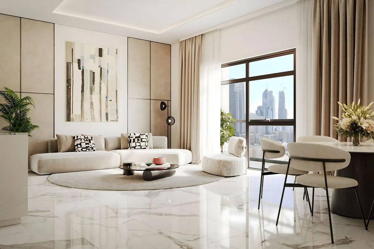 Al Yakka Waha Living Apartment Interiors