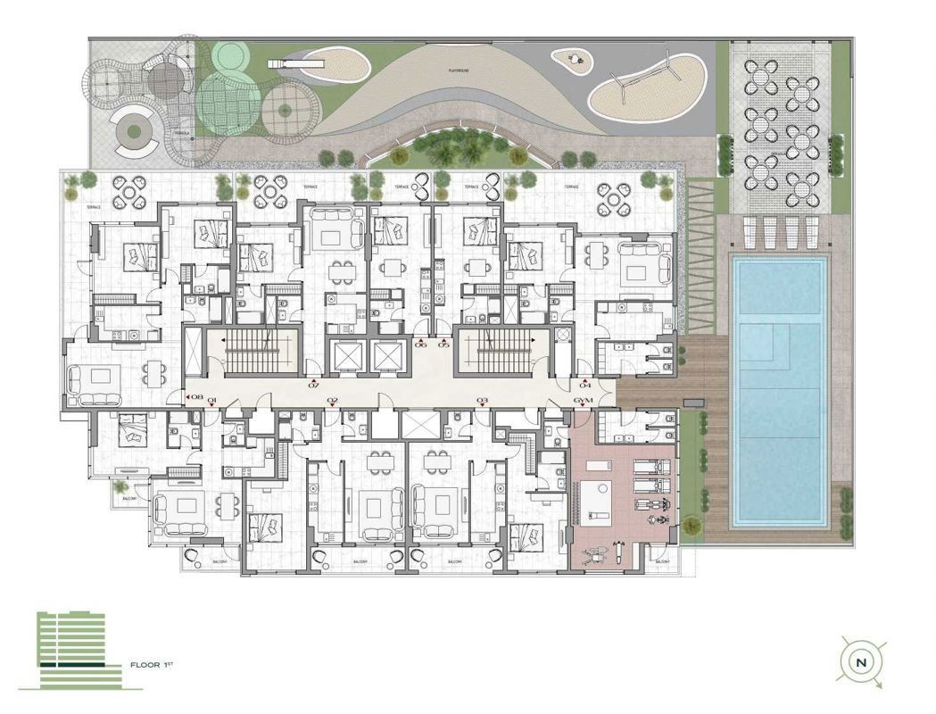 Al Yakka Waha Living Floor Plans