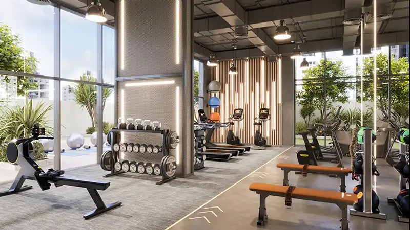 Al Zarooni All Seasons Residence Gymnasium Image