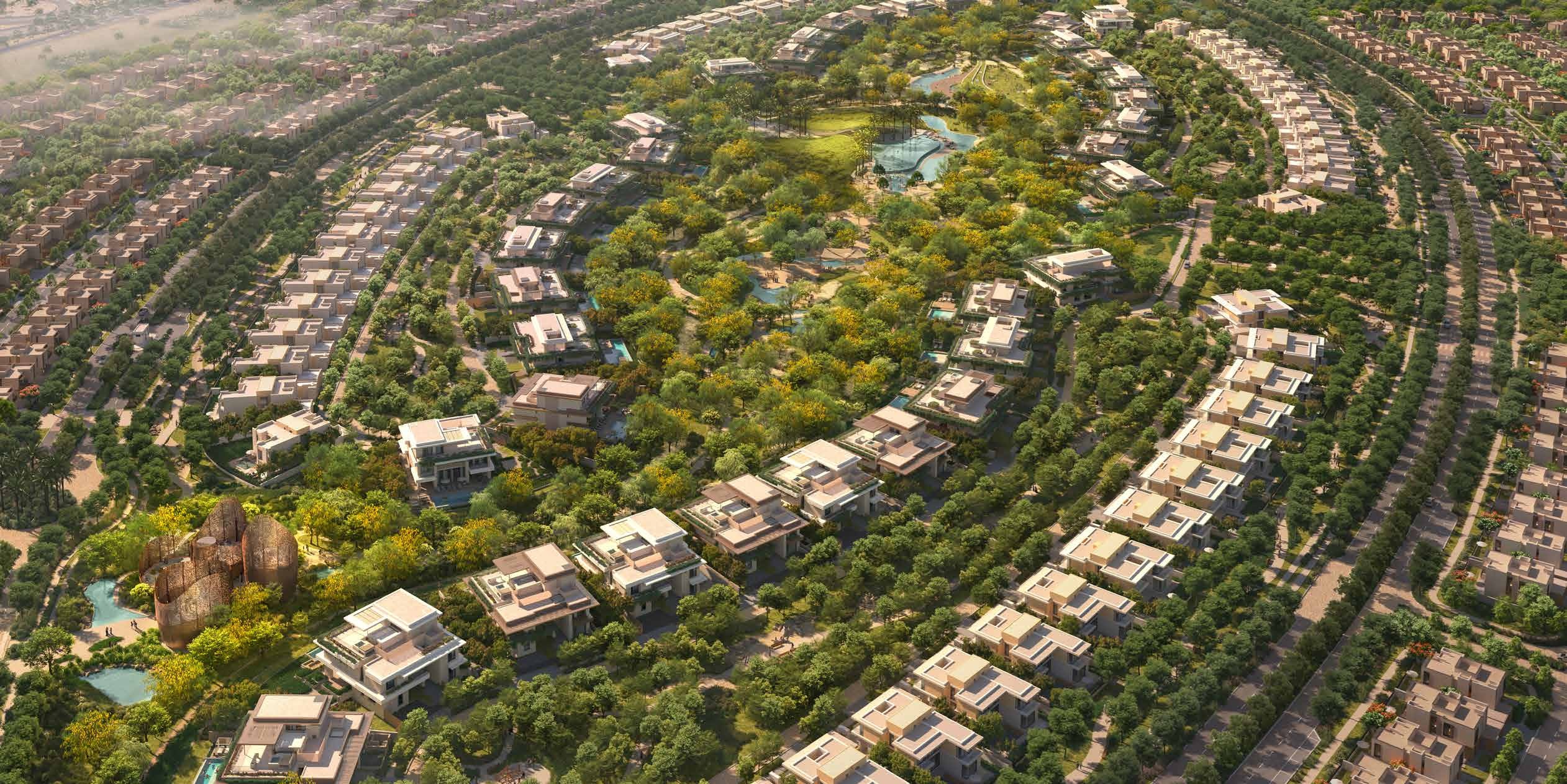 Aldar Moringa Mansions Villa View