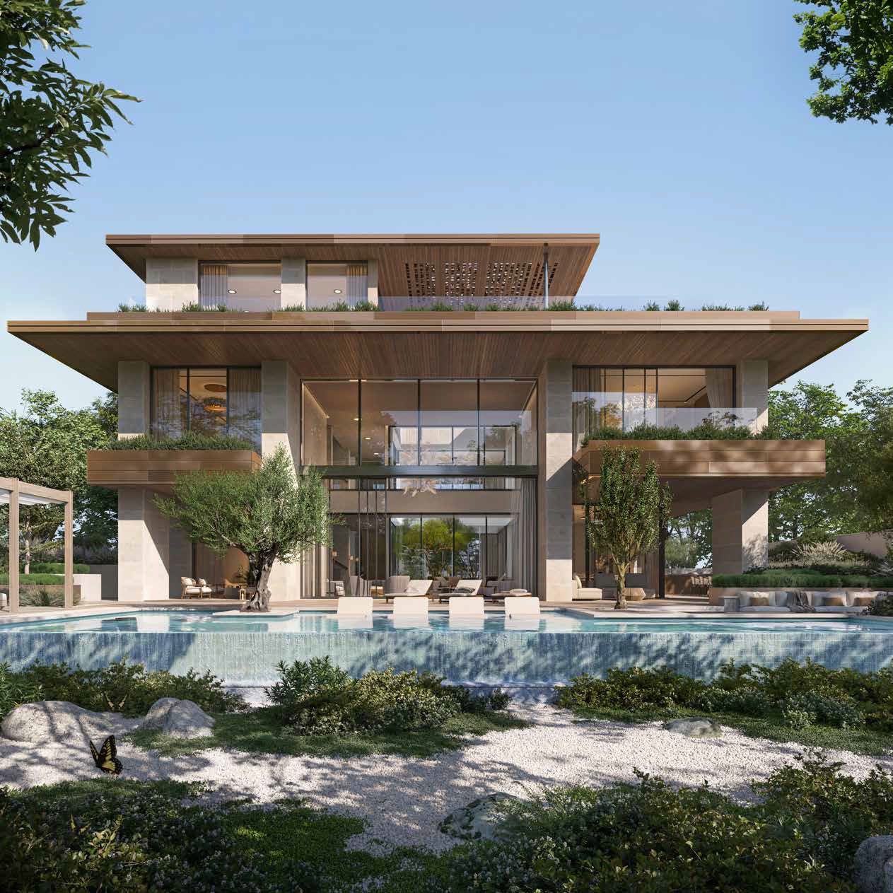 Aldar Moringa Mansions Villa View