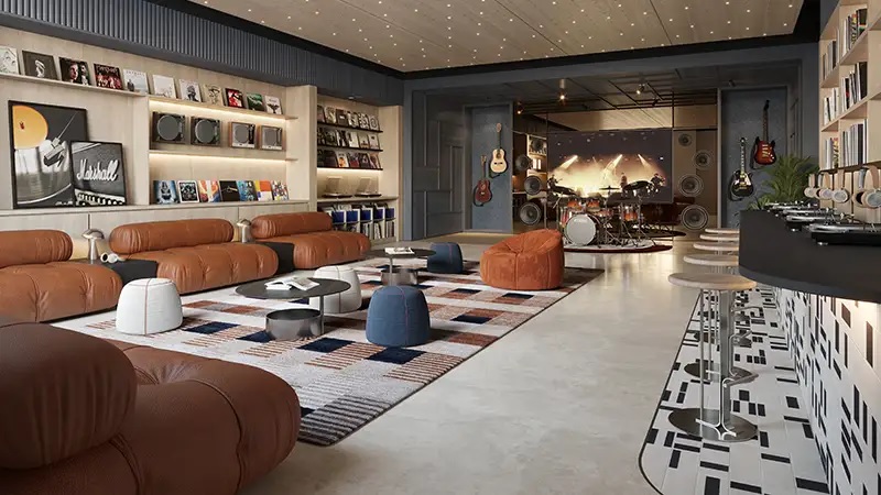 Aldar Rise by Athlon Apartment Interiors