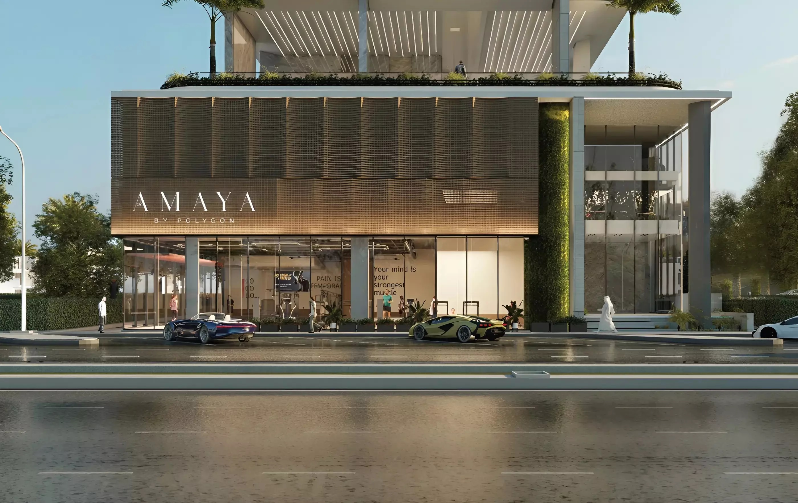 Amaya Residences Entrance View