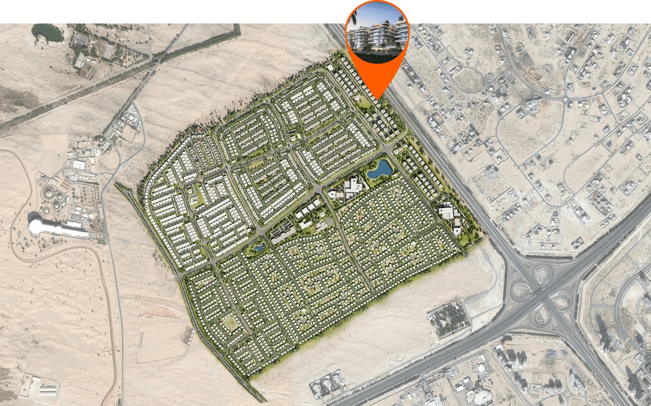 Amwaj Gate Eleven Residences Master Plan Image
