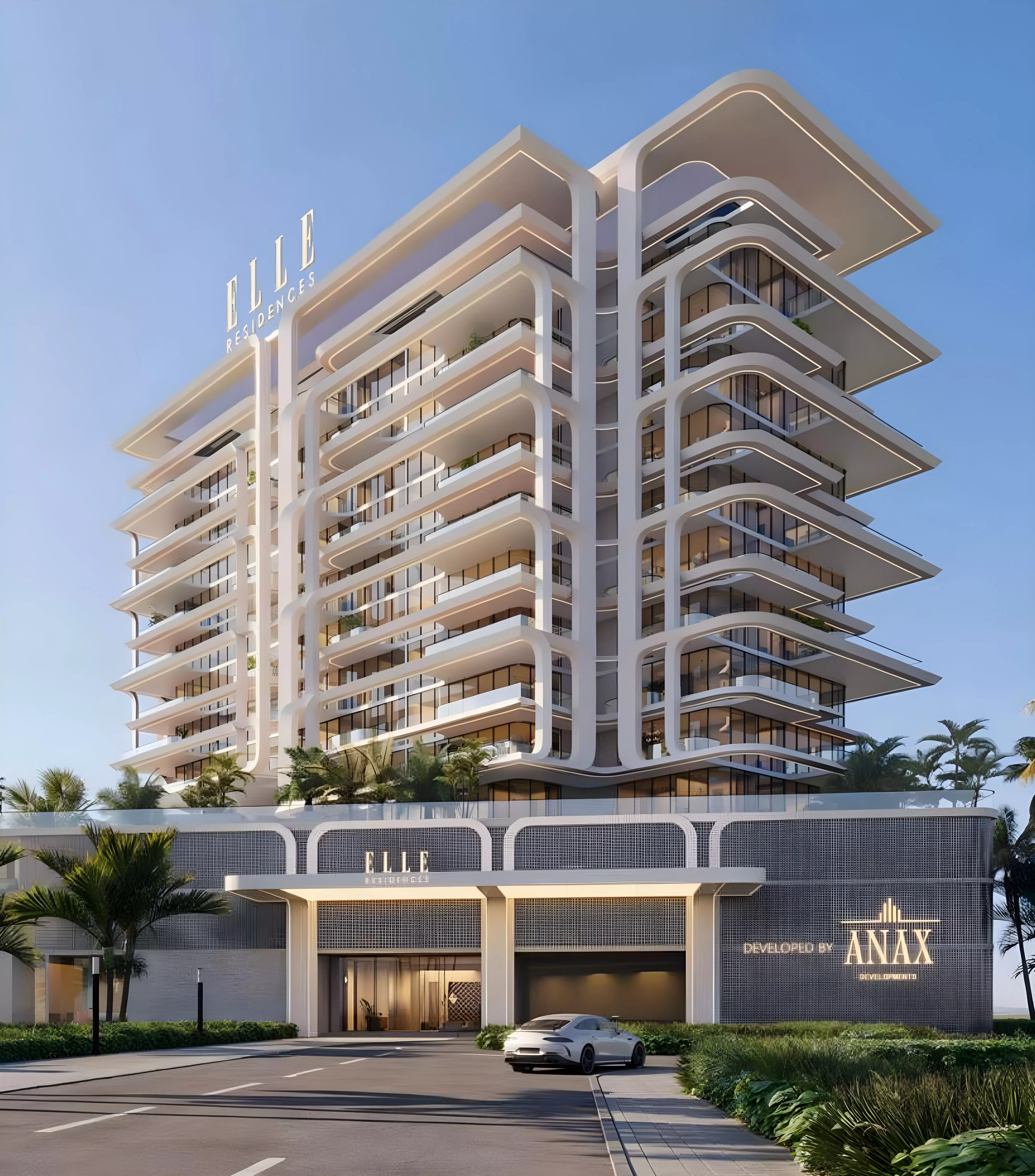Anax Elle Residences Apartment Exteriors