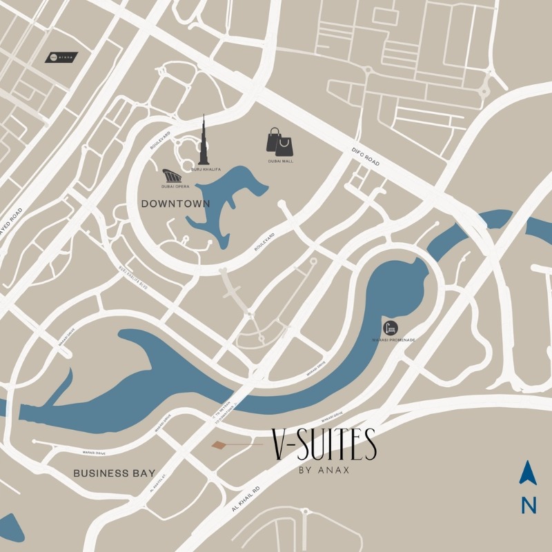 Anax V-Suites Location Image