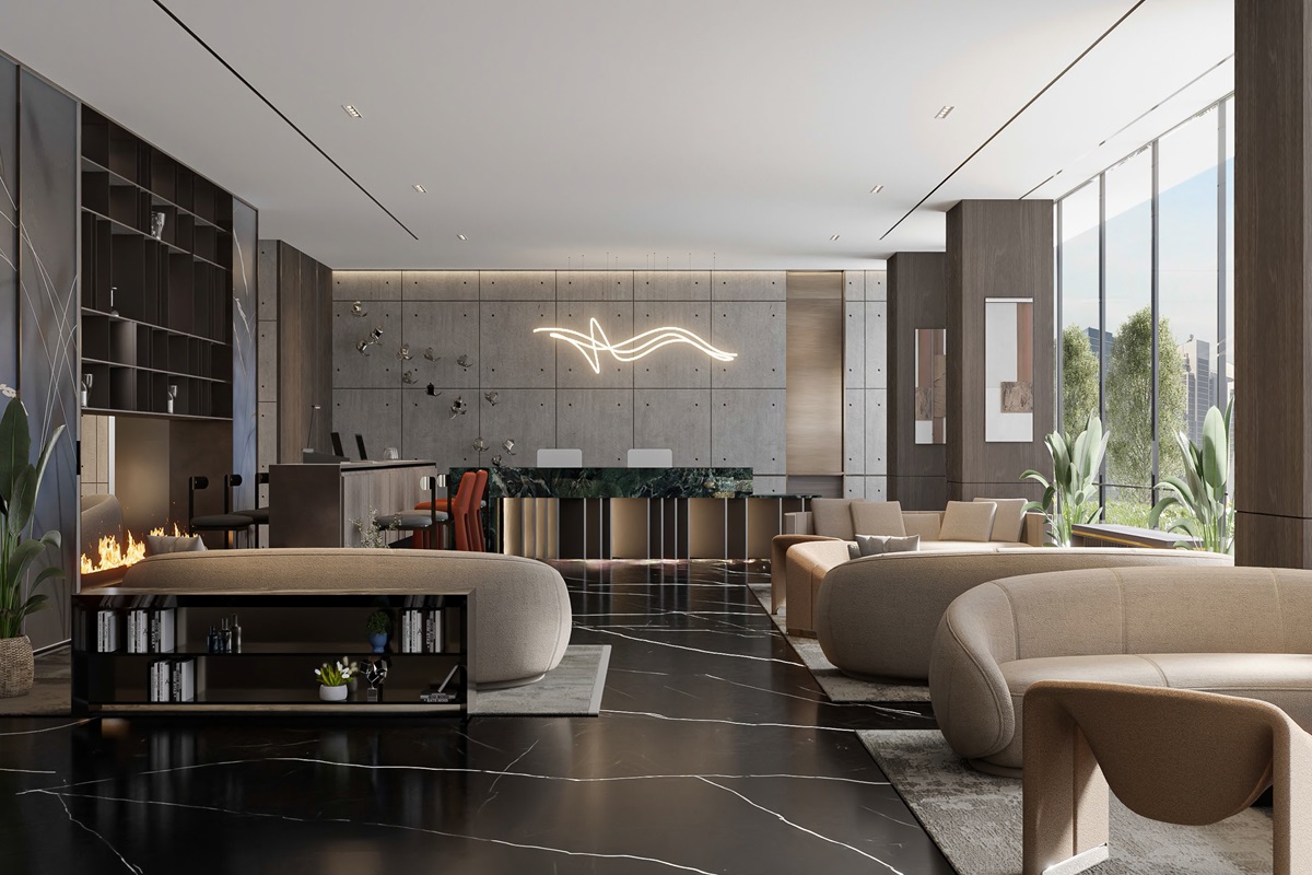 Anax Vento Tower Apartment Interiors