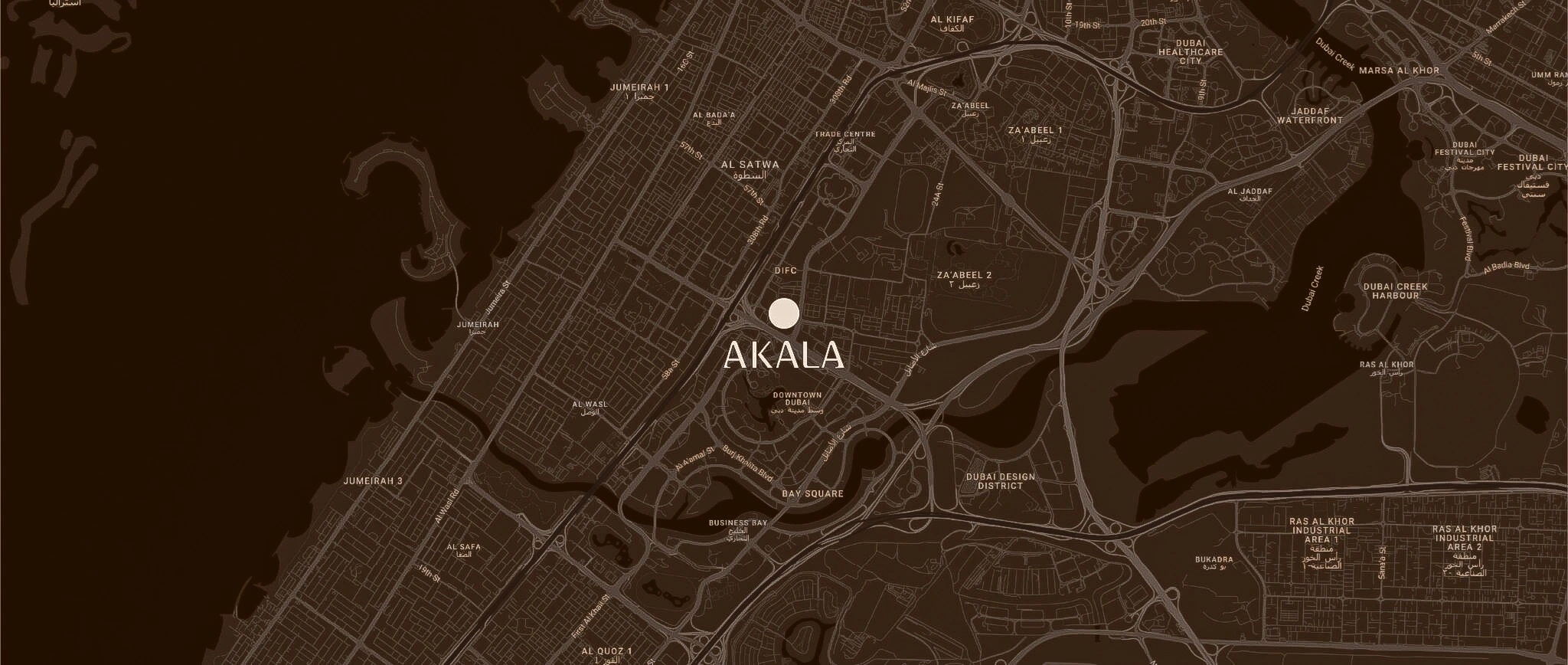 Arada Akala Hotels Residences Location Image