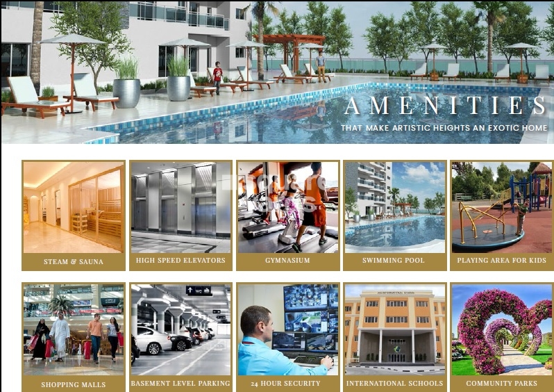 Artistic Heights Amenities Features