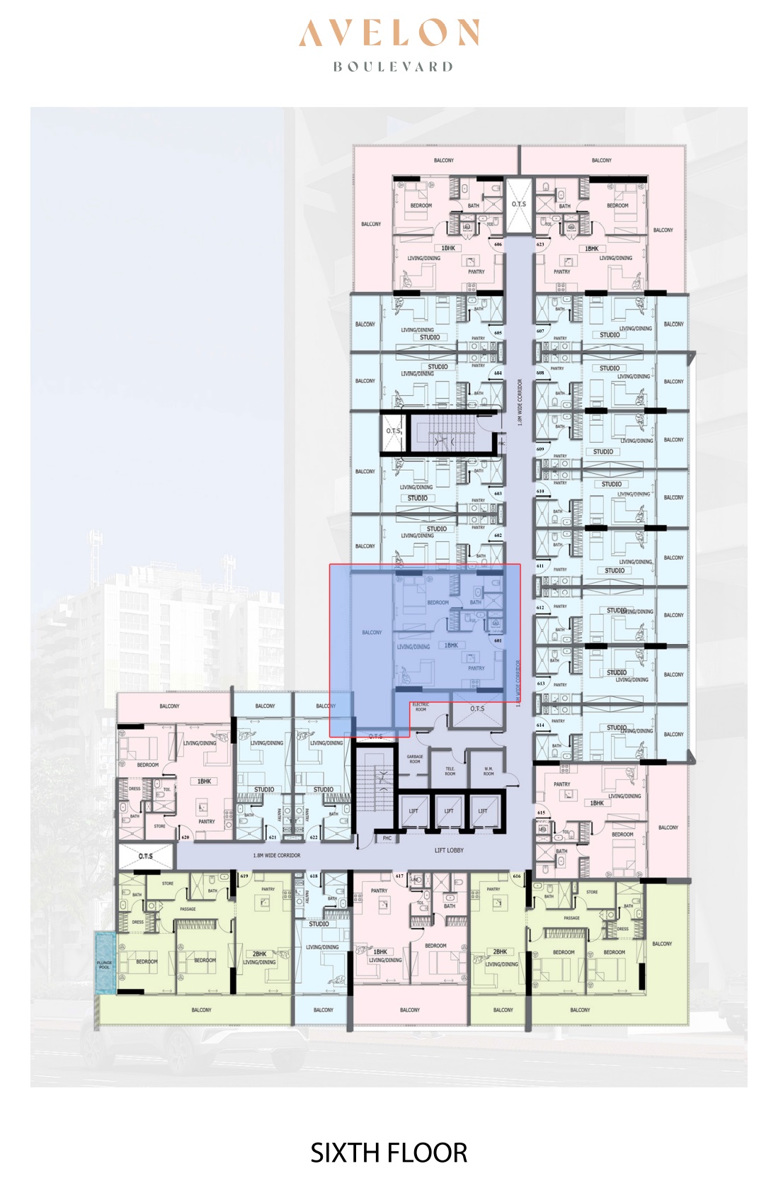 Avelon Boulevard Floor Plans