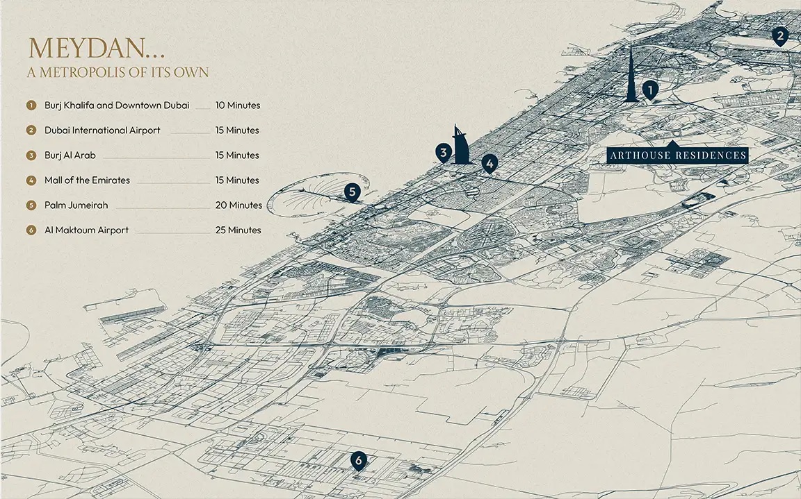 Aviaan Arthouse Residences Location Image
