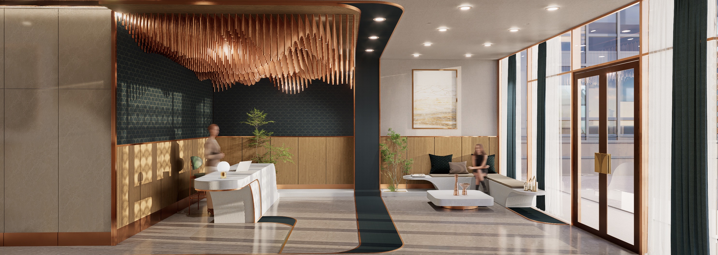 Axiom Whitestone Waiting Lounge