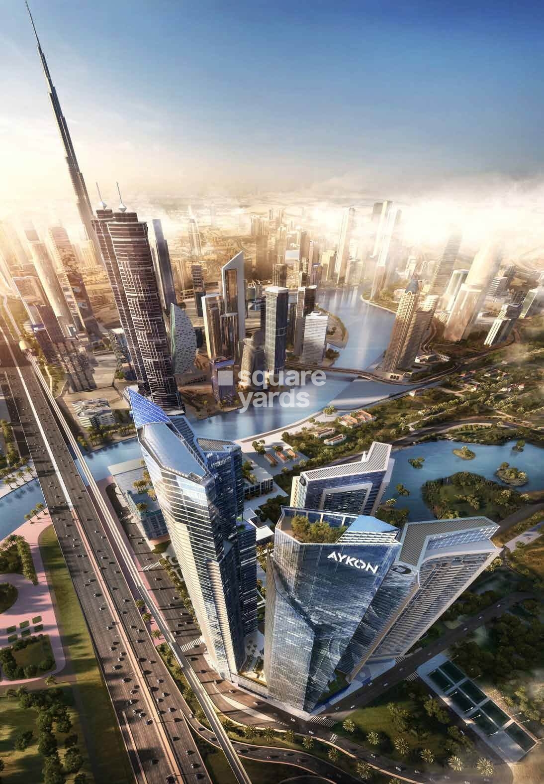 Aykon City The Residences Tower View